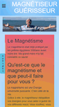Mobile Screenshot of magnetiseur-dominique.com