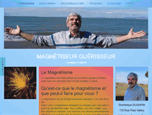 Tablet Screenshot of magnetiseur-dominique.com